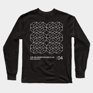 Dillinger Escape Plan / Minimalist Graphic Design Tribute Long Sleeve T-Shirt